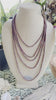 Red Picasso Hawaiian Forbidden Island Inspired Tiered Strands - 140"