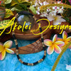 Ni'ihau Hawaii Inspired Necklace - 21” (Black/Brown/Cream)