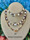 Ni'ihau Hawaii Inspired Necklace - 21” (Black/Brown/Cream)