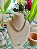 Brown Garden Lupine Necklace Lei - 22”