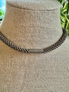 Brown Garden Lupine Necklace Lei - 22”