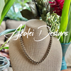 Brown Garden Lupine Necklace Lei - 22”