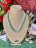 Hawaiian Beaded Necklace Lei Rope - Olive AB and Butter (26")