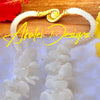 White Wedding Haku Lei Necklace  - 24"