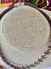 Matte Brown with Copper & Gold Gecko Beads Double Spiral Necklace - 25"
