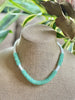 Sea Foam Green Segmented Necklace Lei - 19”