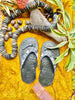Women's Black Hawaiian Flip Flop by Soft Science-  Size 7